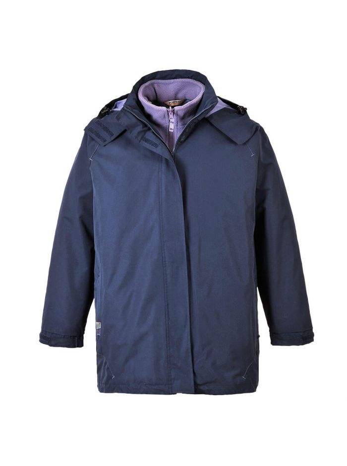 Elgin 3-in-1 Women's Jacket, L, R, Navy