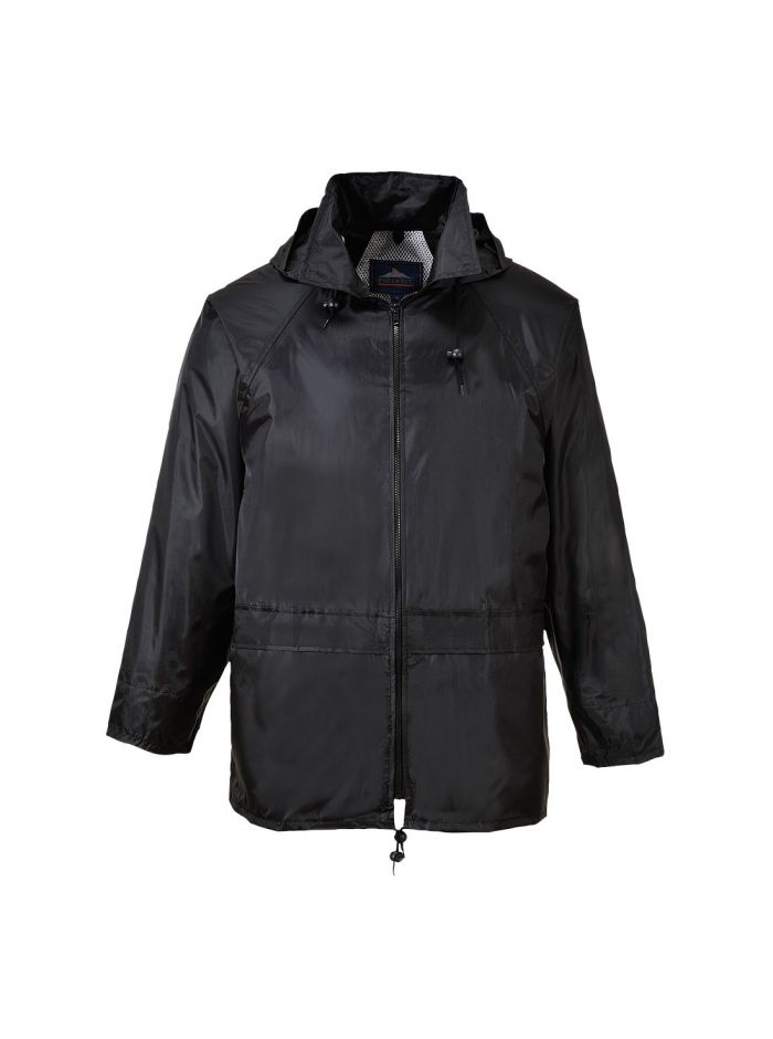 Classic Rain Jacket, 4XL, R, Black