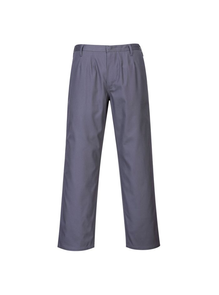 Bizflame Work Trousers, L, R, Grey