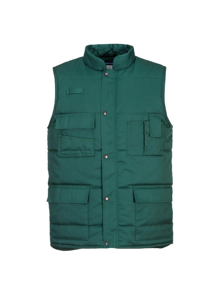 Shetland Bodywarmer, L, R, Bottle Green