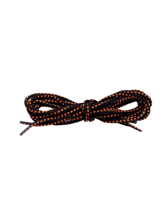 Laces 120CM, , O, Black/Orange