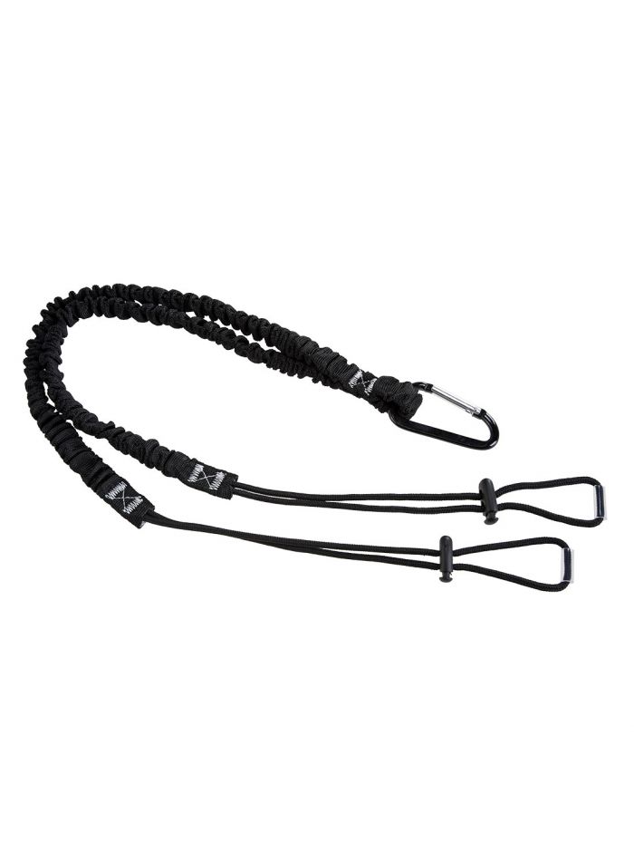 Double Tool Lanyard , , R, Black