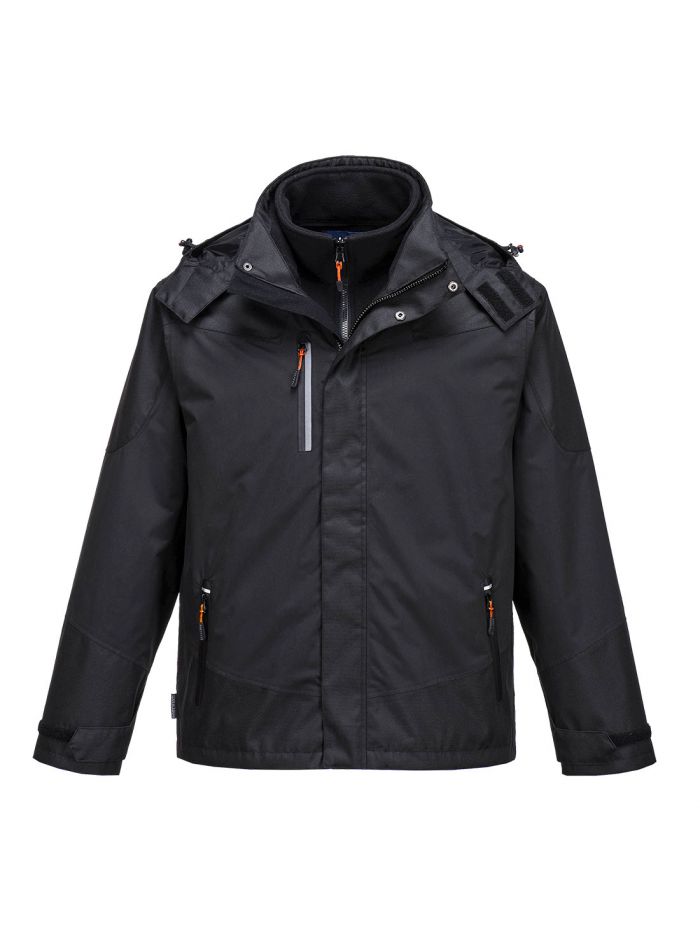 Radial 3-in-1 Jacket, 4XL, R, Black