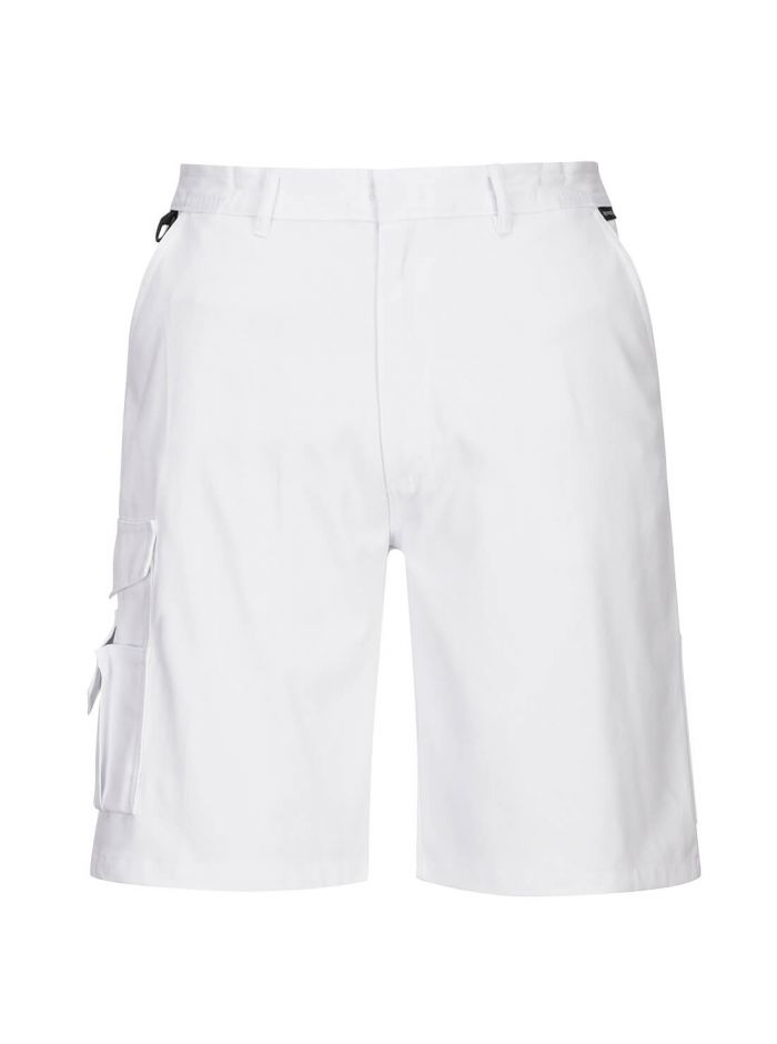 Painters Shorts, L, R, White