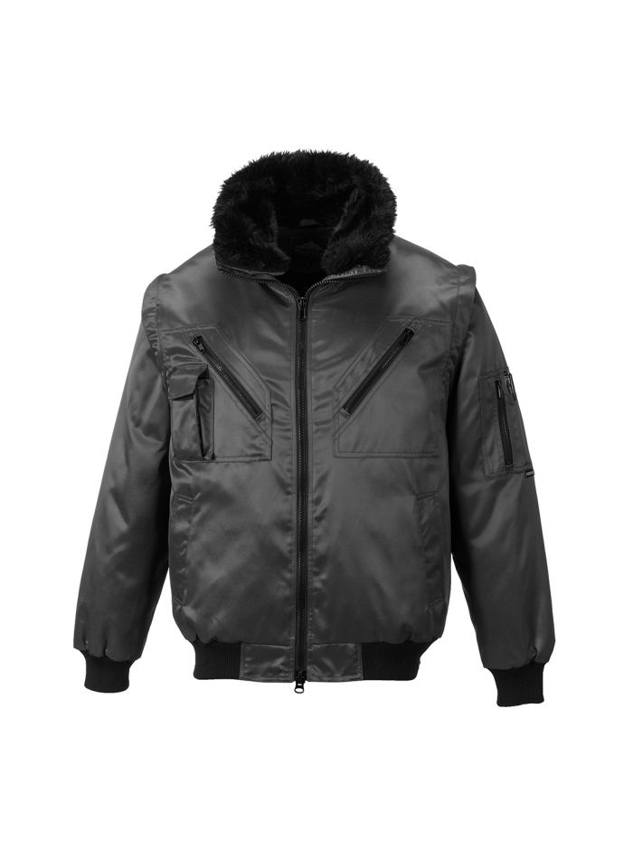 Pilot Jacket, 4XL, R, Black