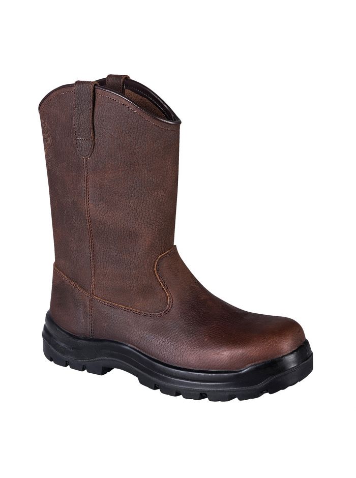 Portwest Compositelite Indiana Rigger Boot S3, 38, R, Brown