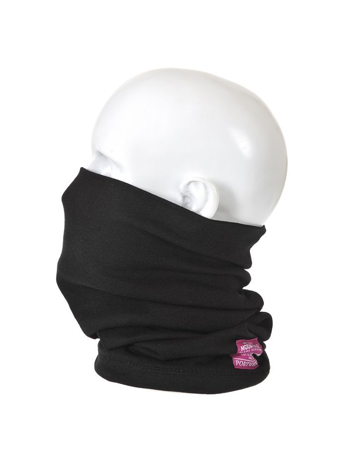 Flame Resistant Anti-Static Neck Tube, , R, Black