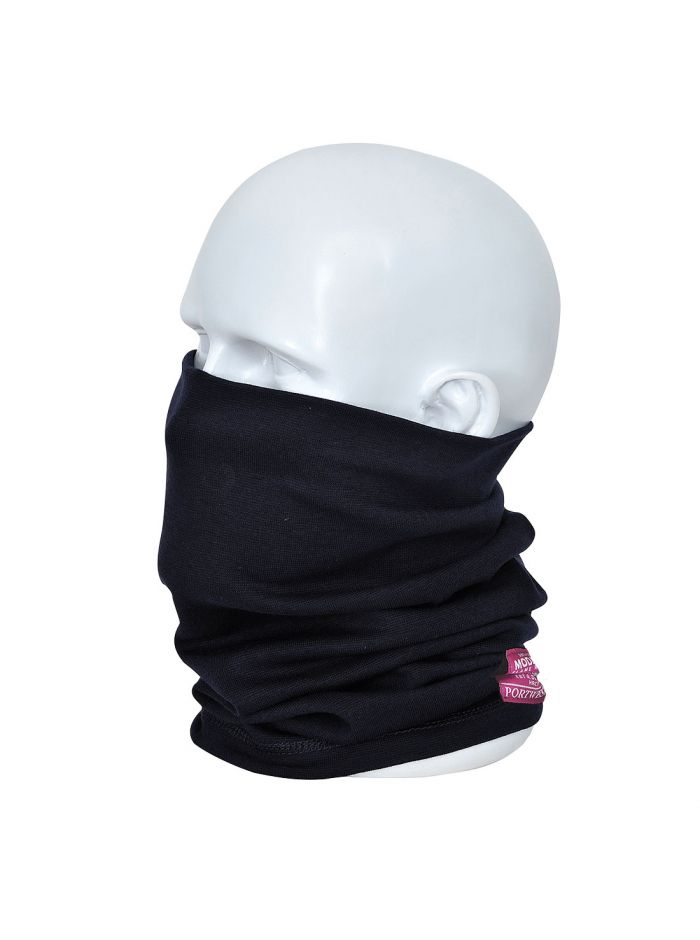 Flame Resistant Anti-Static Neck Tube, , R, Navy