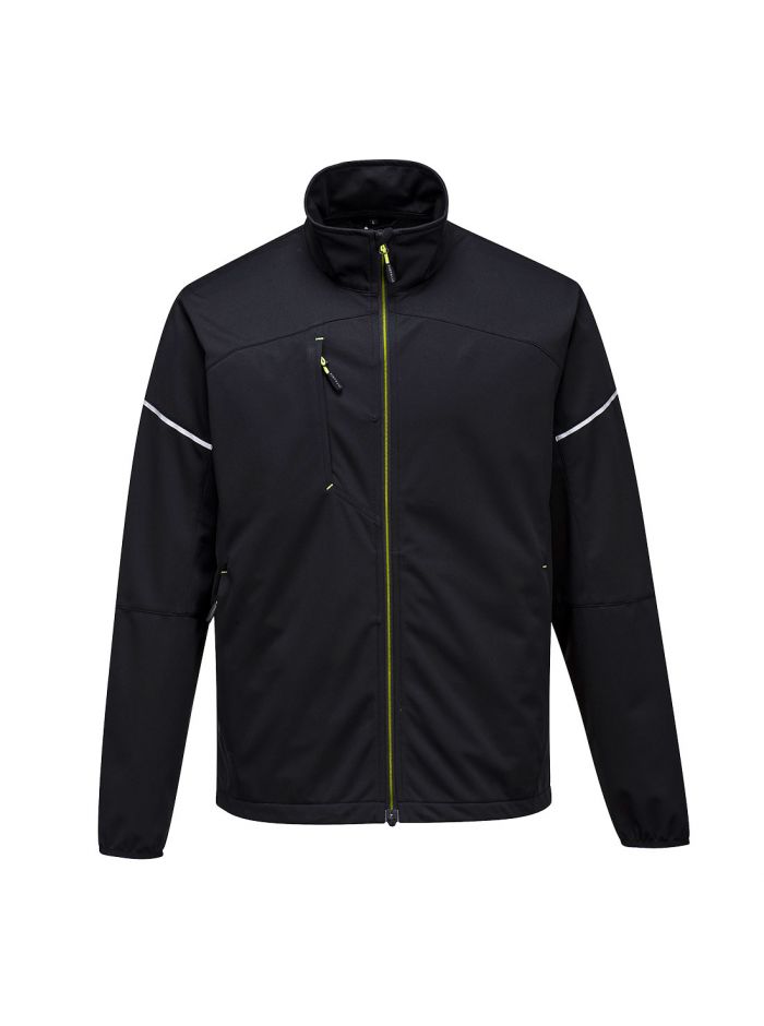 PW3 Flex Shell Jacket, L, R, Black