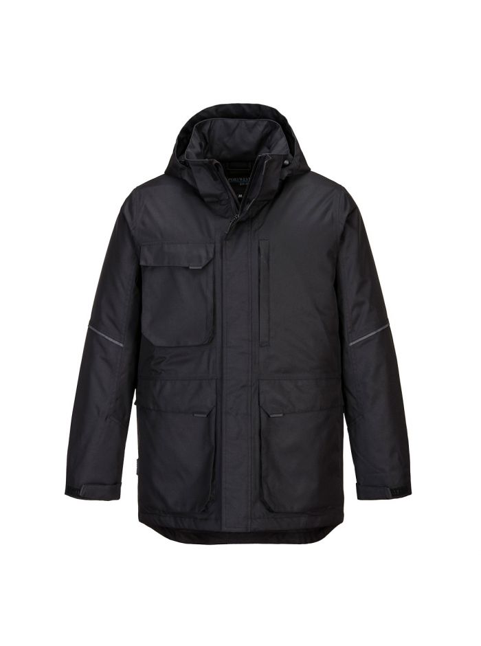 KX3 Parka Jacket, L, R, Black