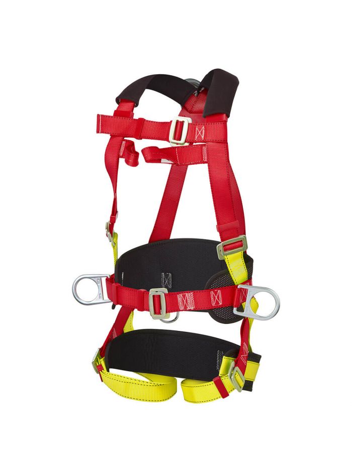 Portwest 3 Point Comfort Plus Harness, , R, Red