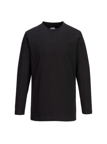 Long Sleeve T-Shirt, L, R, Black