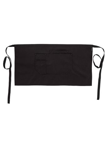 Canvas Bar Apron, , R, Black