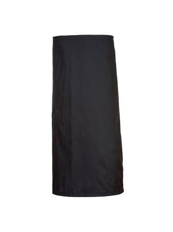 Waist Apron with Pocket, , R, Black