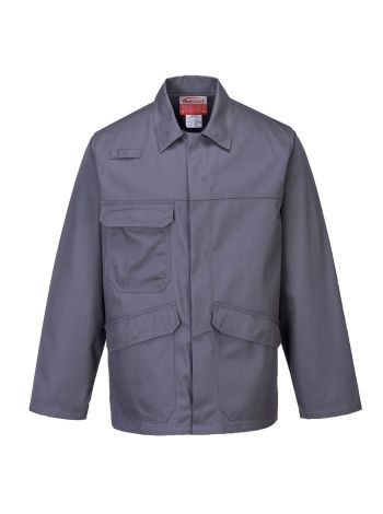 Bizflame Work Jacket, L, R, Grey