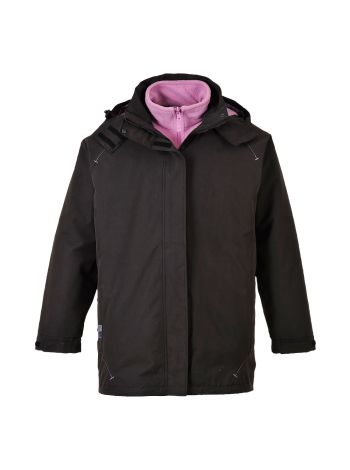 Elgin 3-in-1 Women's Jacket, L, R, Black