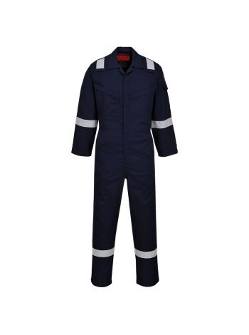 Araflame Silver Coverall, 34, R, Navy