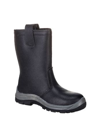 Steelite Rigger Boot S1P CI HRO, 38, R, Black