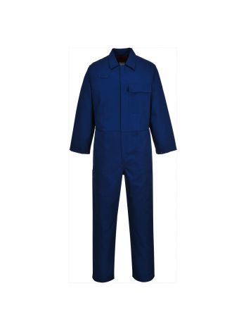 CE Safe-Welder Coverall, 4XL, R, Navy