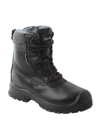 Portwest Compositelite Traction 7 inch (18cm) Safety Boot S3 HRO CI WR, 38, R, Black