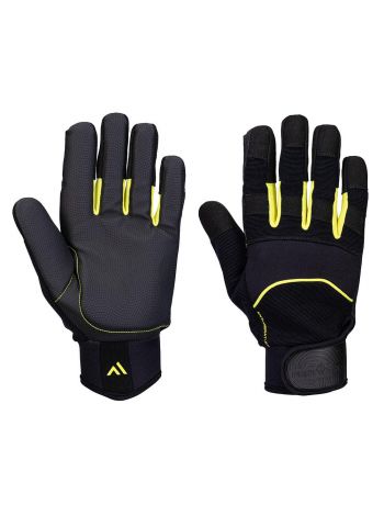 Mechanics Anti-Vibration Glove, L, R, Black