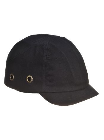 Short Peak Bump Cap, , R, Black