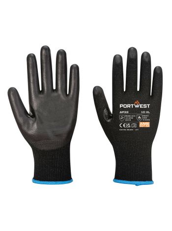 LR15 PU Touchscreen Glove (Pk12), L, R, Black