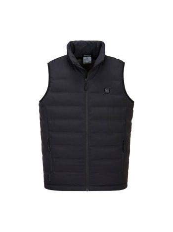 Ultrasonic Heated Tunnel Gilet, L, R, Black