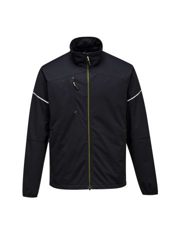 PW3 Flex Shell Jacket, L, R, Black