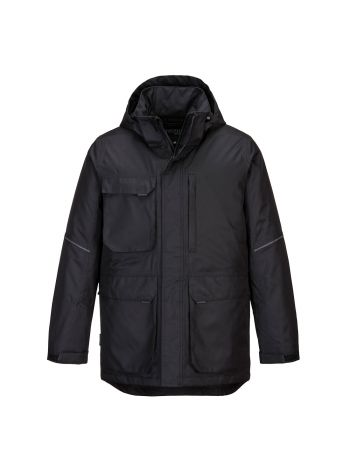 KX3 Parka Jacket, L, R, Black