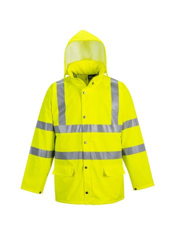 Sealtex Ultra Hi-Vis Rain Jacket , 4XL, R, Yellow