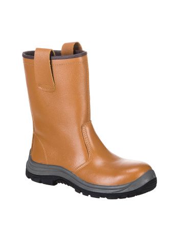 Steelite Rigger Boot S1P HRO (Unlined), 38, R, Tan